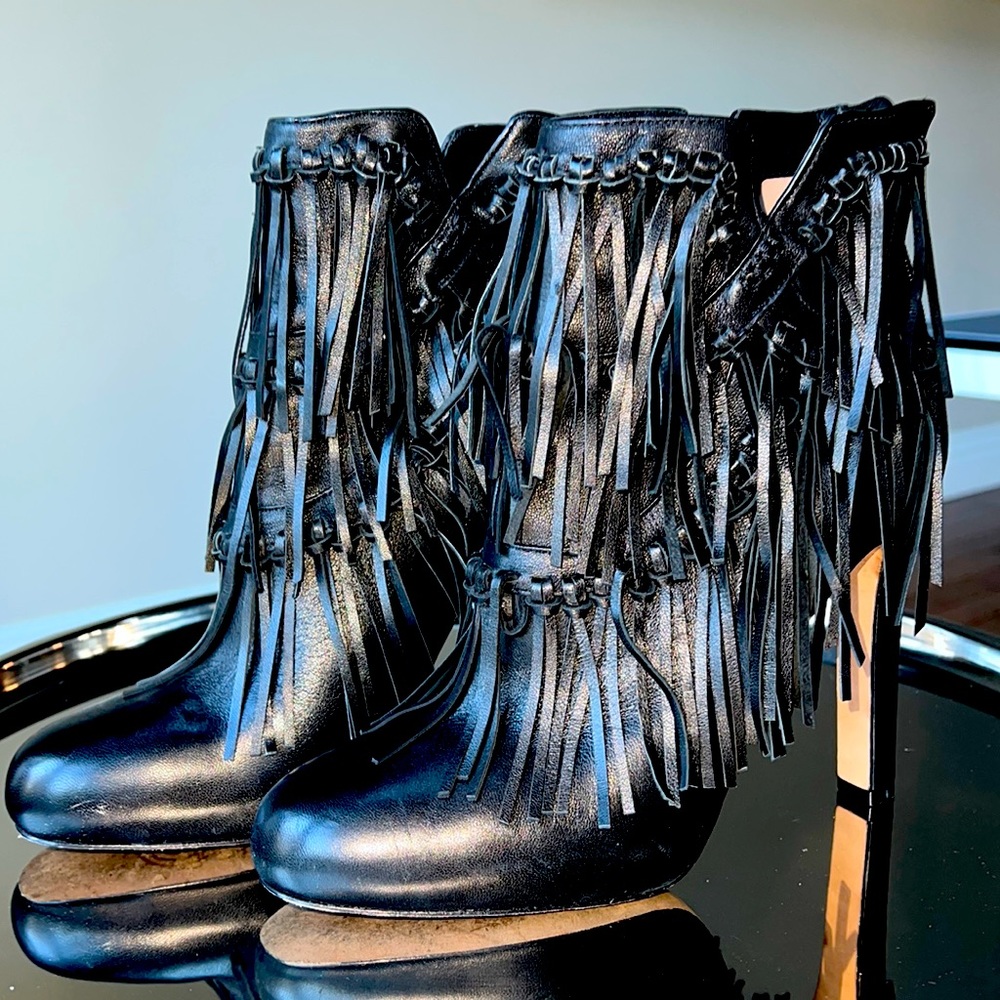 Jean Michele Cazabat ankle boots. Size 39. Noir .  Worn once.